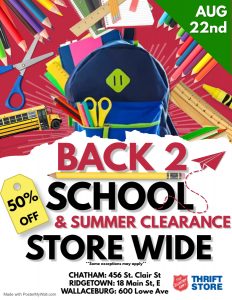 Back to School Clearance 2023