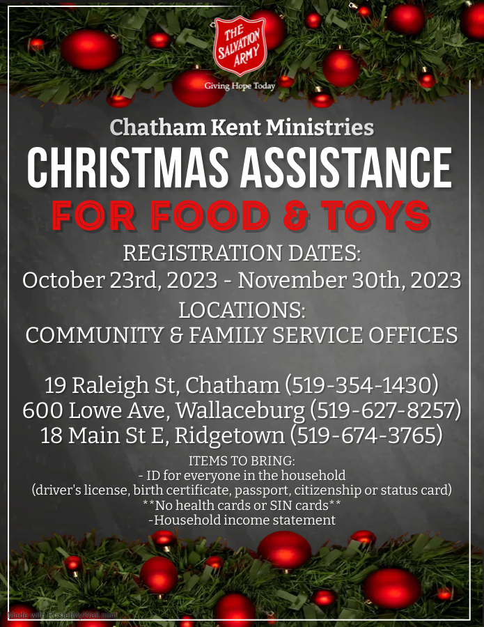Christmas Assistance 2023