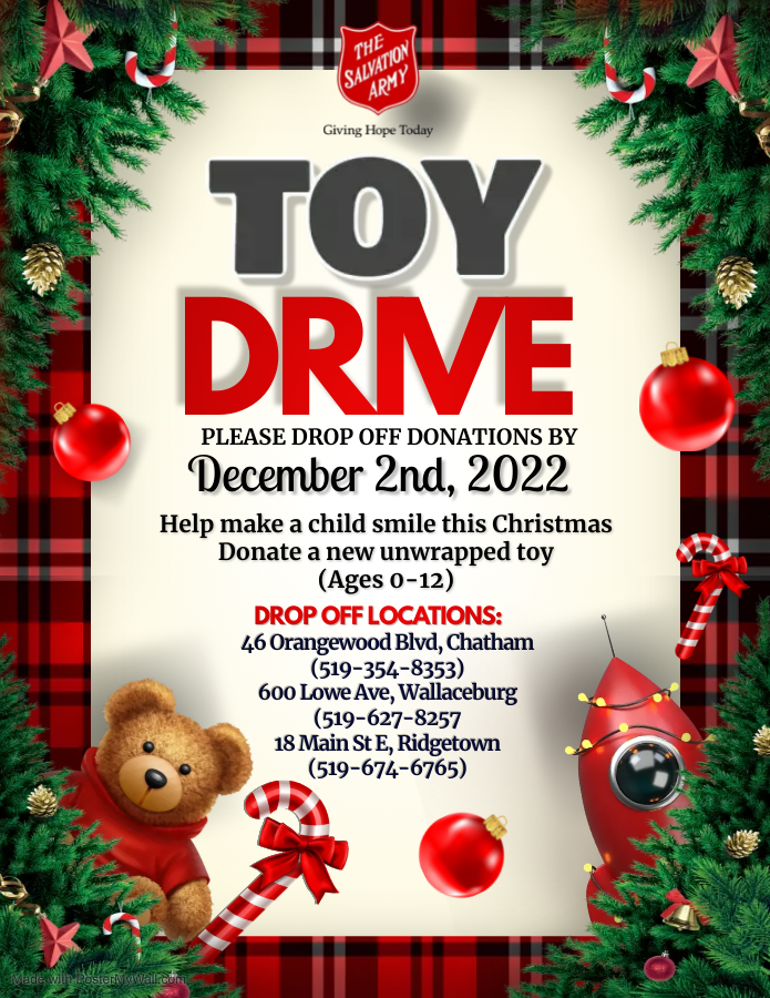 Christmas toy drive 2022
